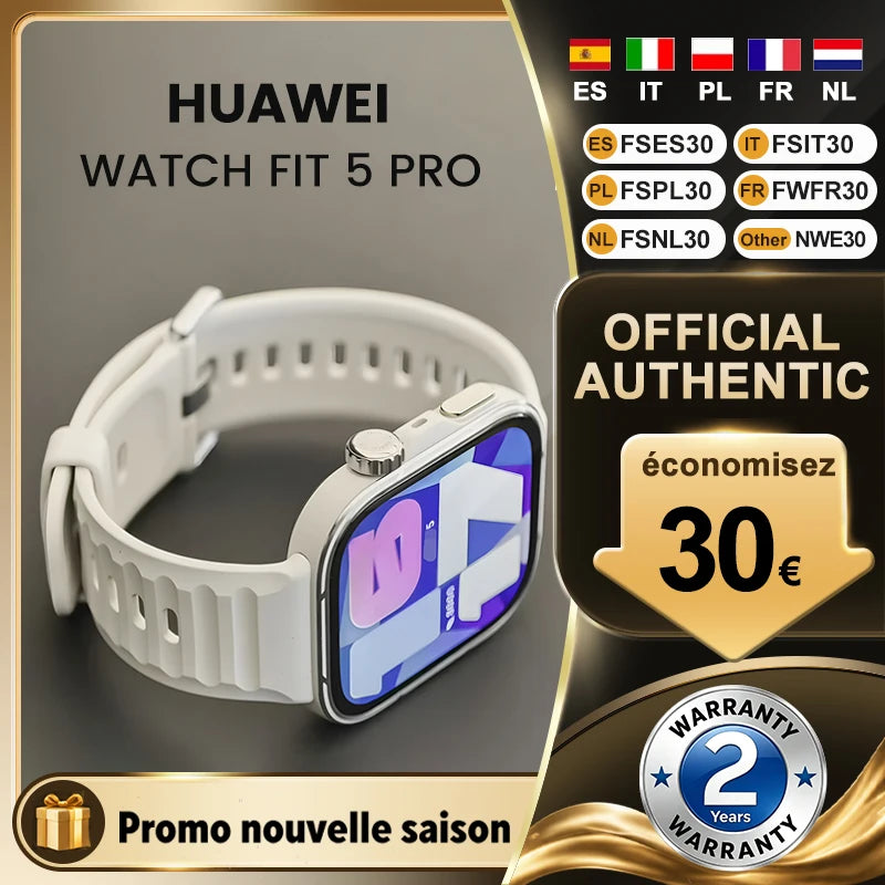 Original HUAWEI WATCH FIT 5 Pro Smartwatch