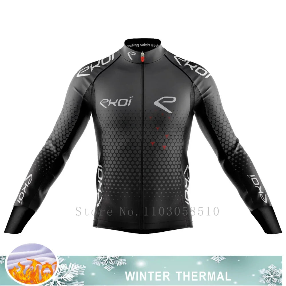Maglia ciclismo uomo a maniche lunghe