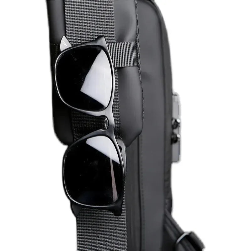 Multi-Compartment Crossbody Sling Bag