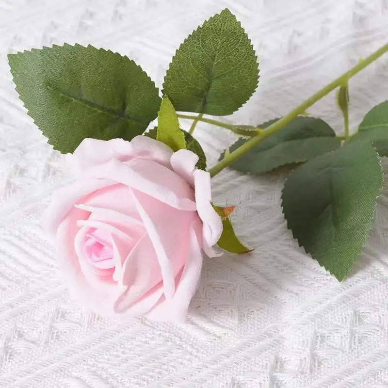 1/5/10/20 Artificial Roses Flowers Rose Branches Artificial Red Roses Realistic Fake Roses Wedding Birthday Home Decoration