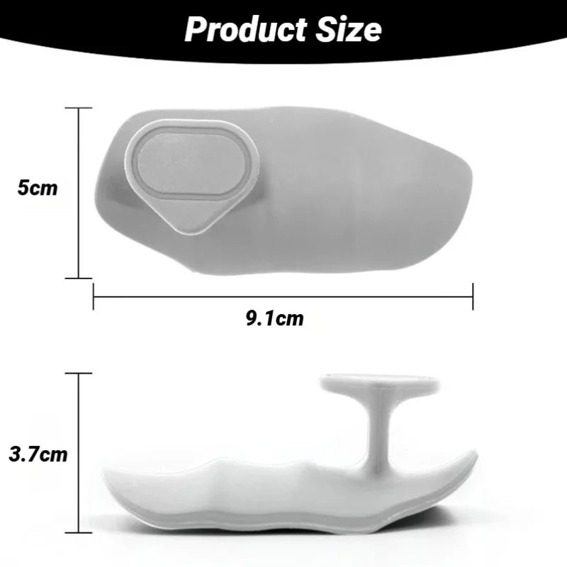Rubber Weightlifting Grips for Pull-Ups and Strength Training