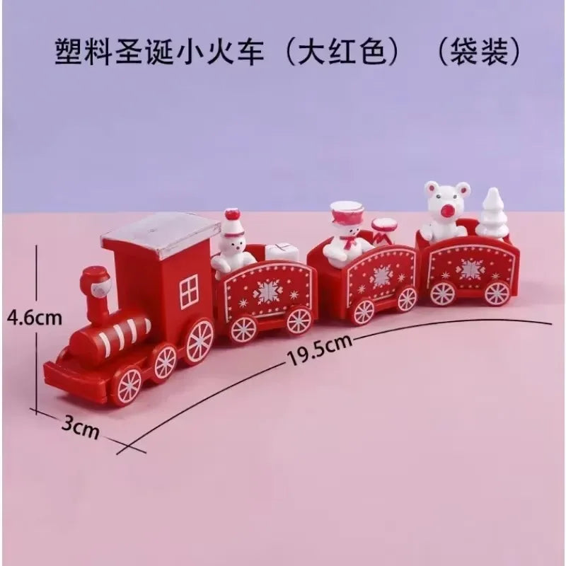 Christmas Train Merry Christmas Home Decorations Christmas Ornaments Xmas Navidad Noel Gifts Happy New Year 2025 Gifts