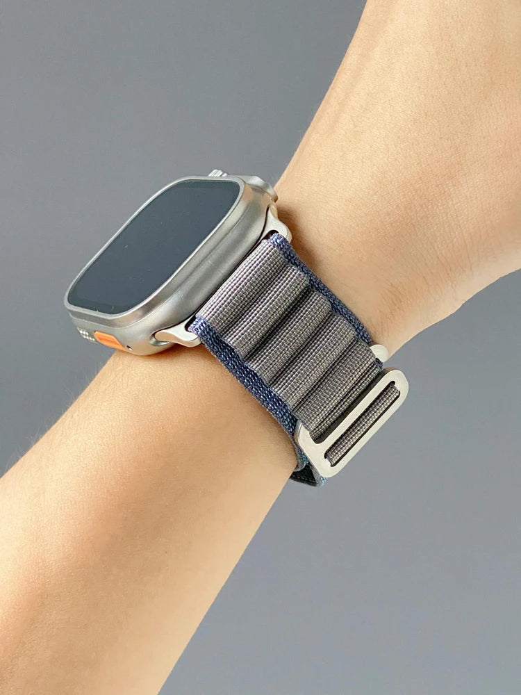 Alpine Loop Strap for Apple Watch Ultra 4 3 2 Band 49mm 45mm 44mm 40mm 41mm 46mm 42mm Bracelet iWatch Series 12 11 10 SE 9 8 7 6