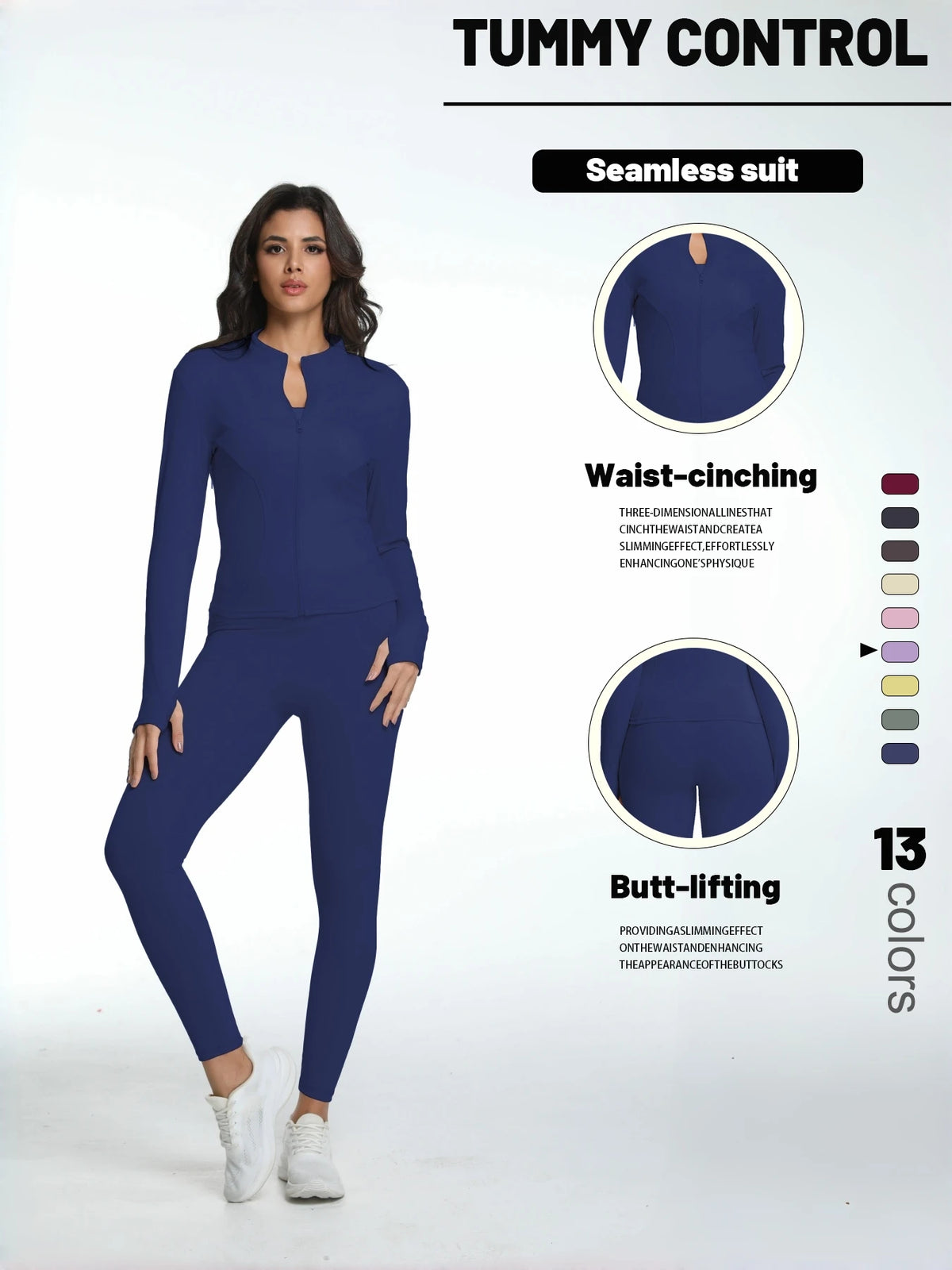 Conjunto de yoga de mujer, 2 piezas, top y leggings
