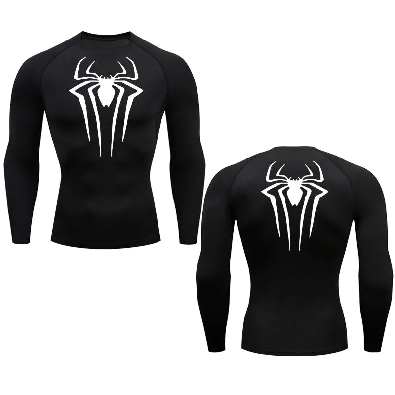 Maglia aderente uomo per lo sport