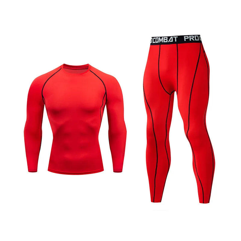 Completo sportivo uomo YOUONGWEAR aderente