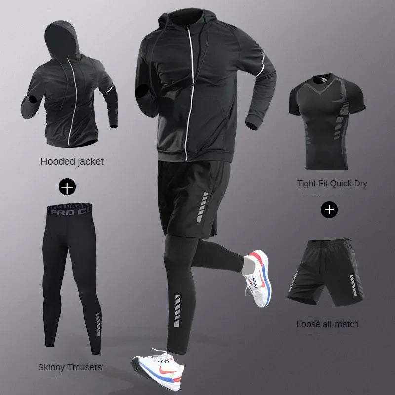 Men’s Quick-Dry Training Set, 3-Piece Options