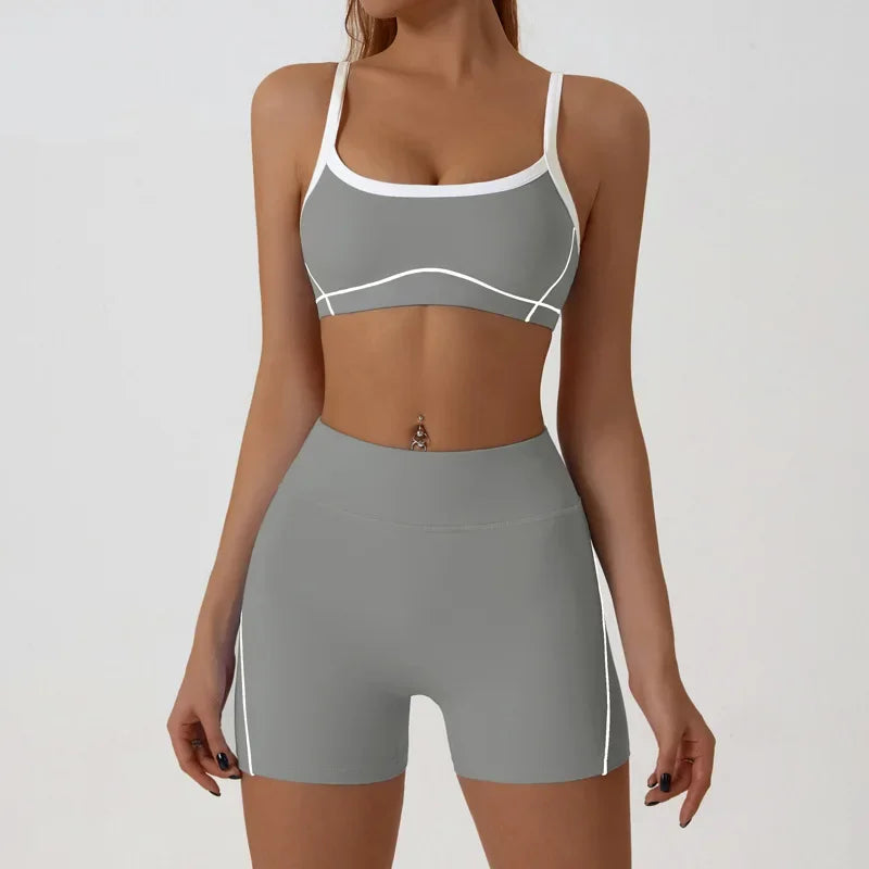 Ensemble yoga femme, 2 pièces