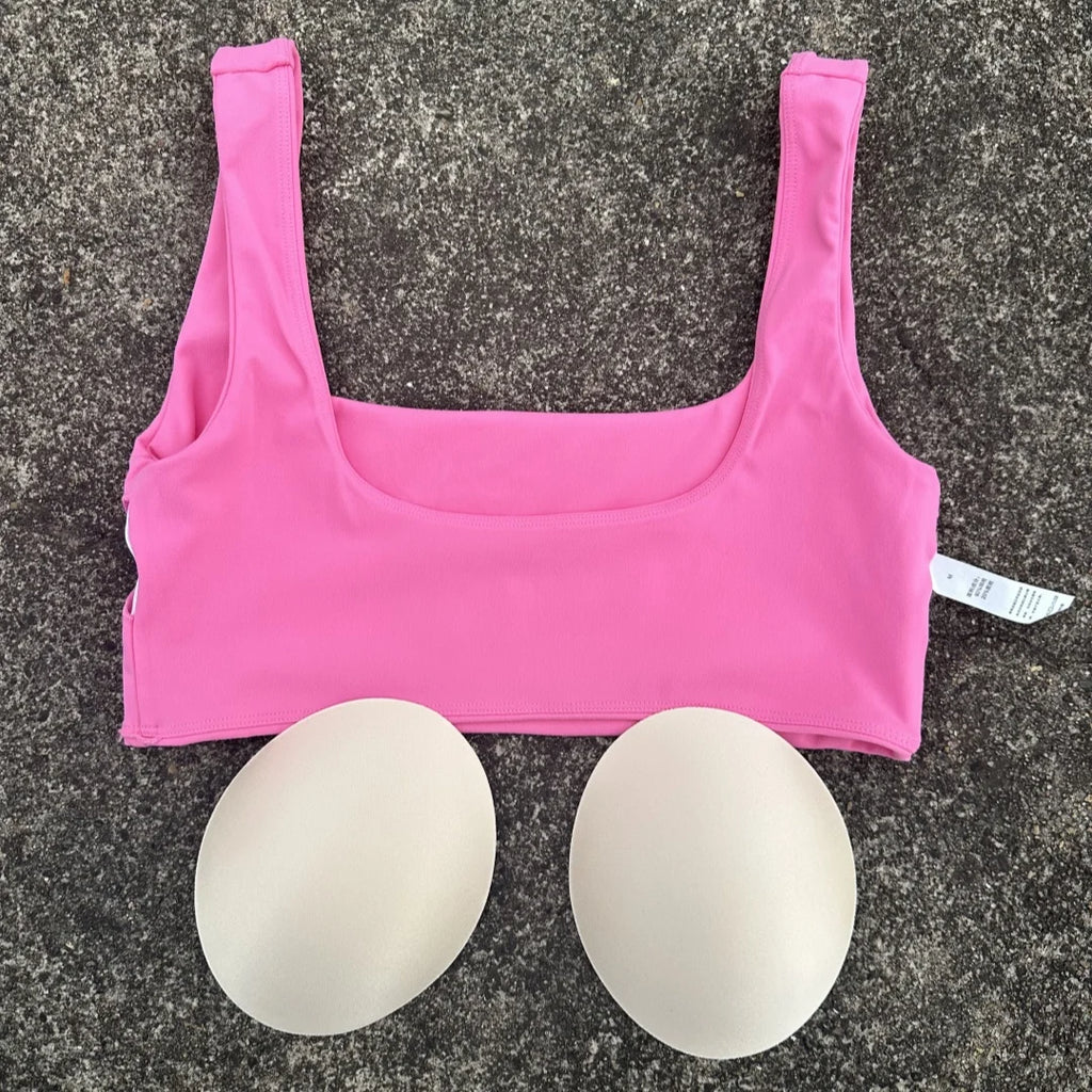 Women’s Nylon and Spandex Sports Bra for Yoga and Fitness