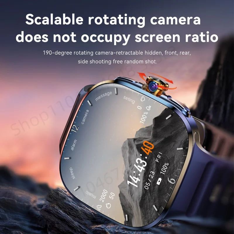 Smartwatch Android touch AMOLED con funzioni telefoniche