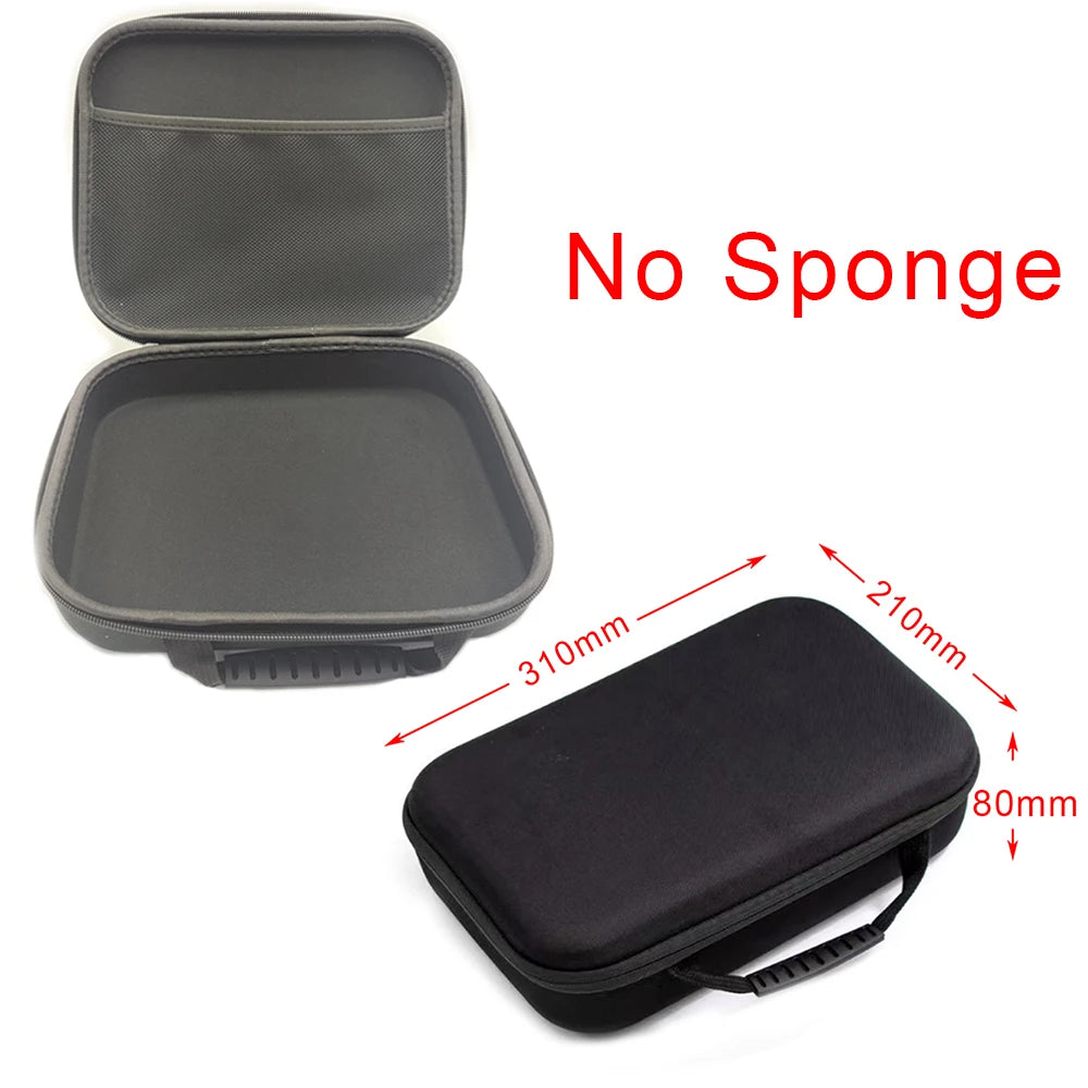 Sponge Storage Bag, Odor-Proof Pouch, Cigarette Smoke Accessories Travel Box, Sponge Box for Electronics and Electric Tools Case