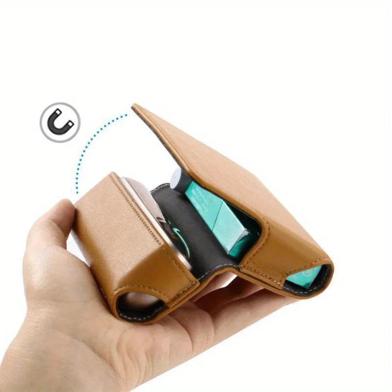 Case for IQOS ILUMA, Protective Pouch Bag in PU Leather for IQOS ILUMA i 7th, Cigarette Accessories