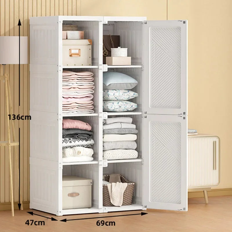 Organisateur de rangement pour placard, chambre, cubes, vêtements, livraison gratuite, séparateurs d’armoire, garde-robe portable, meuble de maison
