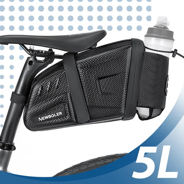 NUEVO Bolsa impermeable para sillín de bicicleta, alforja para bicicleta de montaña y de carretera, bolsa para botella de agua, bolsa portaherramientas, accesorios MTB