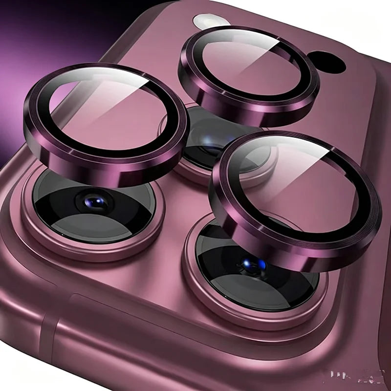 1 Set Metal Ring Glass Camera Lens Protector For IPhone 18 Pro Max 14 15 16 17 Pro Max 17Pro 16Pro 18Pro 17 Cover Accessories