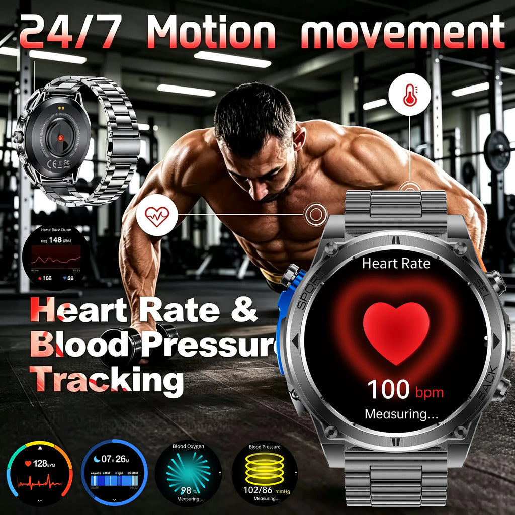 T-RX 4 Ultra GPS Smartwatch with Compass and Barometer