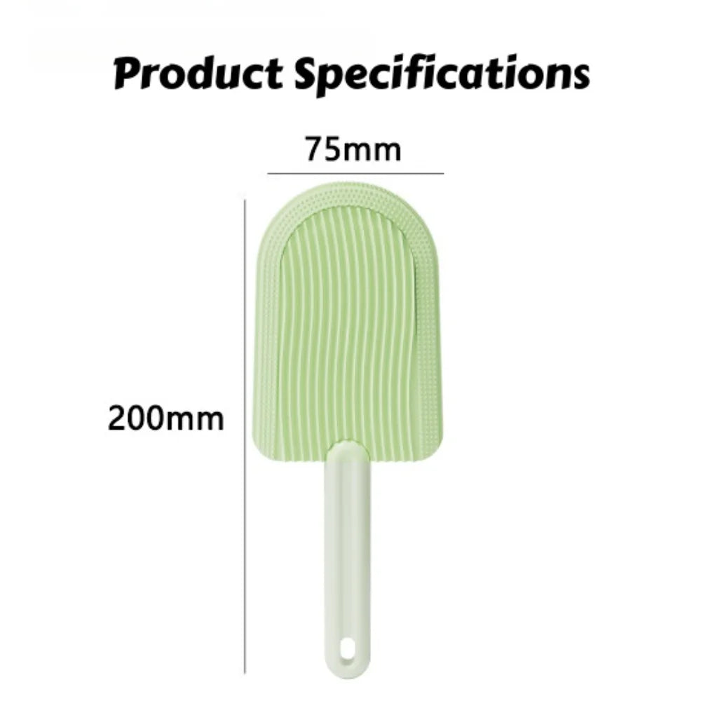 Brosse de toilettage double face pour animaux : un côté démêlant et anti-perte de poils, l'autre côté à picots souples pour un massage en douceur - pour animaux de compagnie