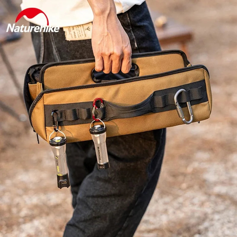 Naturehike Camping Tools Storage Bag Folding Waterproof Survival Organizer Bag Portable Outdoor Travel Work Accessoires Tool Box