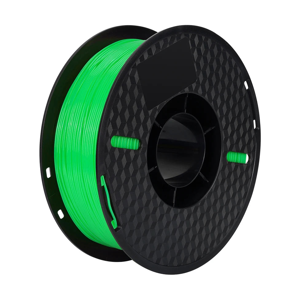 Filamento para impresora 3D de TPU, PLA y PETG, plástico de 1 kg y 1,75 mm, sin enredos, materiales para impresión 3D, negro, blanco, envasado al vacío