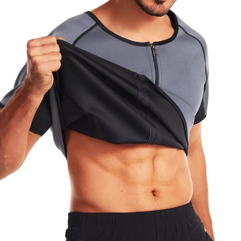 Men's short sleeve sports shirt