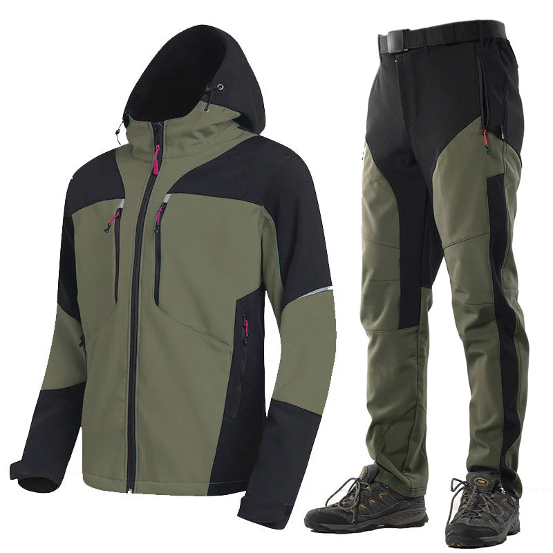 Completo invernale uomo con giacca e pantaloni