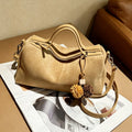 Suede Cowhide Leather Women Handbags Luxury Brand Design Woman Messenger Shoulder Bags Soft Genuine Leather Crossbody Bags Lady