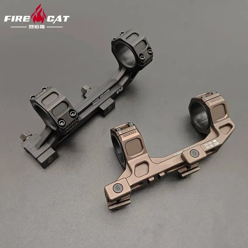 US-Lager für taktische GEISSE-Zielfernrohrmontageringe, optisches Zielfernrohr, Cantilever-Montage für 25,4-mm-/30-mm-Zielfernrohre, AR-15-Halterung für 20-mm-Schiene