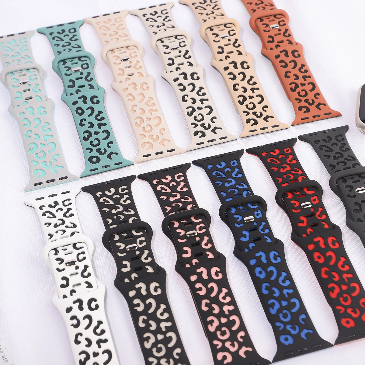 Engraved Strap For Apple Watch Band 45mm 44mm 46mm 42mm 41mm 40mm 49mm Silicone Correa Bracelet Series 11 8 9 10 7 SE 6 5 Ultra