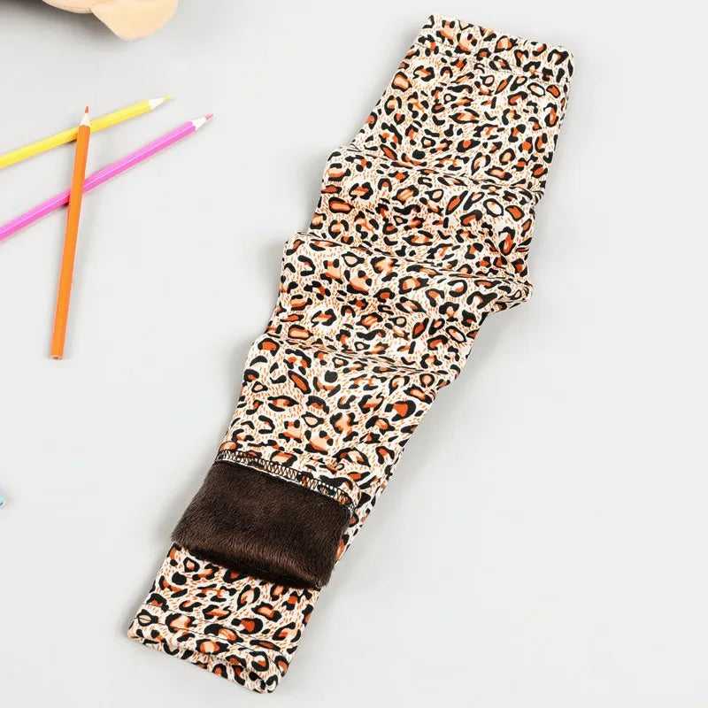 Children’s Fleece-Lined Printed Leggings