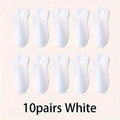 Pack de 5/10 pares de calcetines tobilleros unisex de ajuste cómodo para todos, transpirables y ligeros: ideales para hacer deporte y para el día a día.