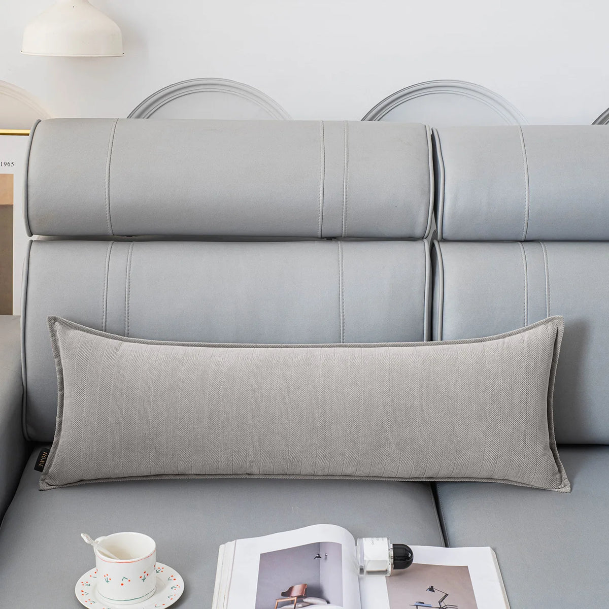 30x70/30x90/30x120cm Solid Throw Pillow Cover Nordic Minimalist Cushion Cover Decor Home Decorative Pillowcase Large Size