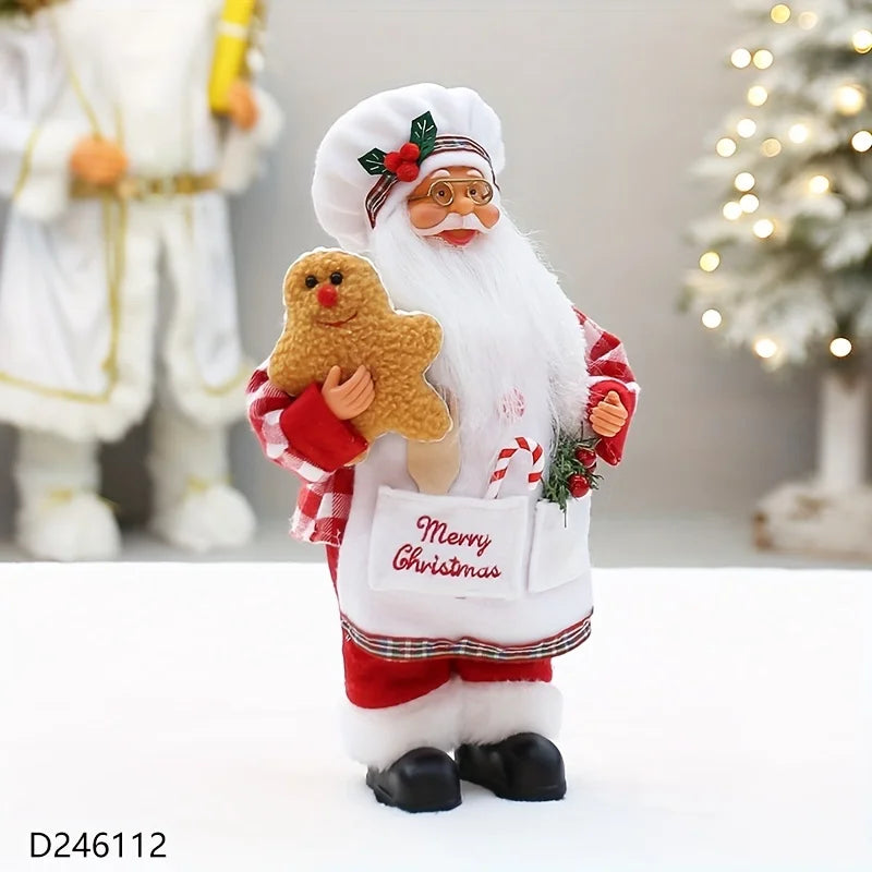 Chef de Noël, décoration d'intérieur, décoration de fête de Noël, décoration d'anniversaire, décorations de table cadeaux de Noël