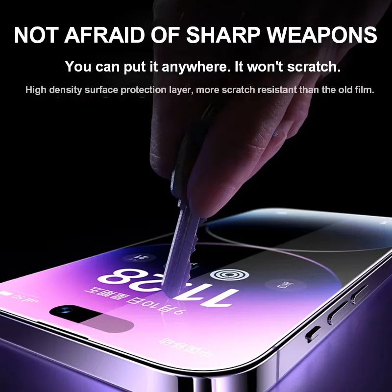 1-2pcs Clear HD Tempered Glass Protector for Apple IPhone 18 Duo 18 Pro Max Screen Films Scratch Proof Protective Glass