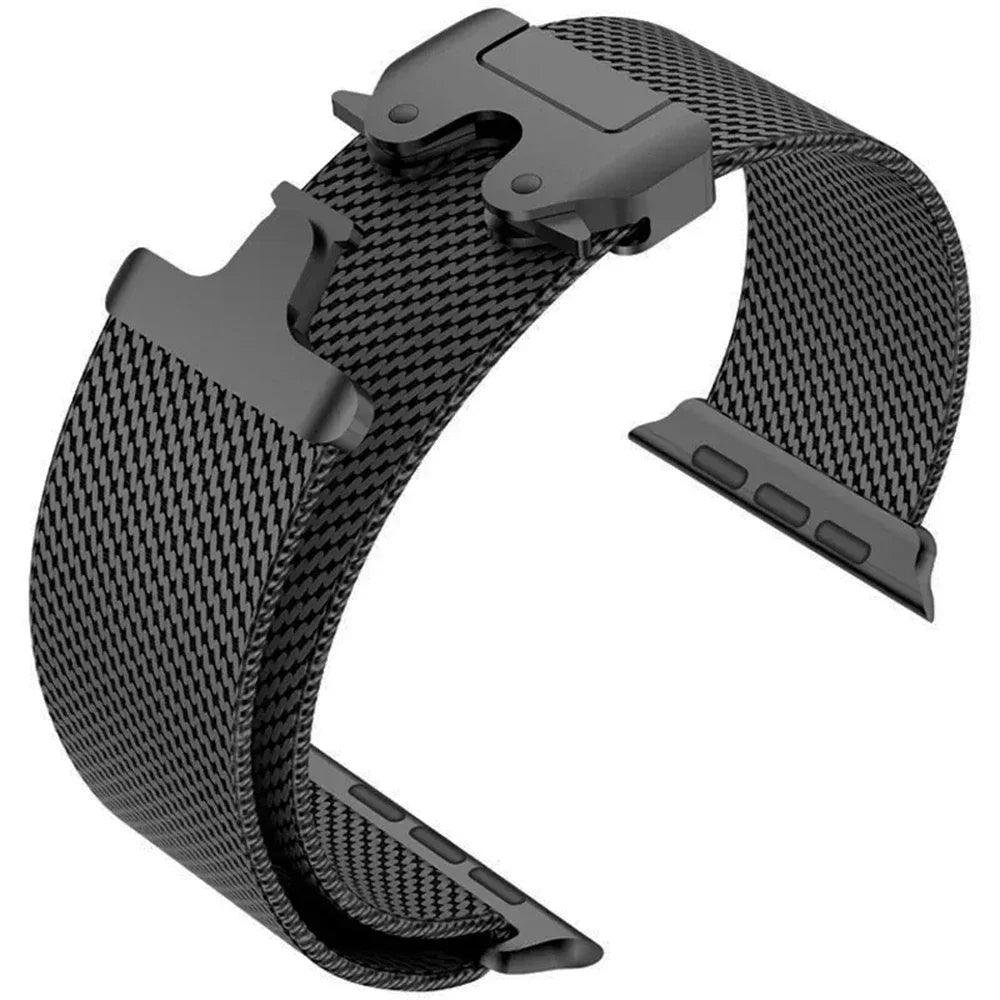 Stainless Steel Milanese for Apple Watch Ultra 2 3 49mm 46mm 42mm 41mm 45mm 44mm Series 11 10 9 8 7 6 5 4 SE3 Straps Accessories