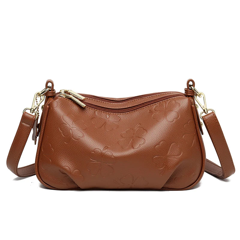 Genuine Brand Sac A Main Soft Leather Shoulder Bags For Women 2026 New Luxury Ladies Crossbody Bag Designer High Quality Handbag
