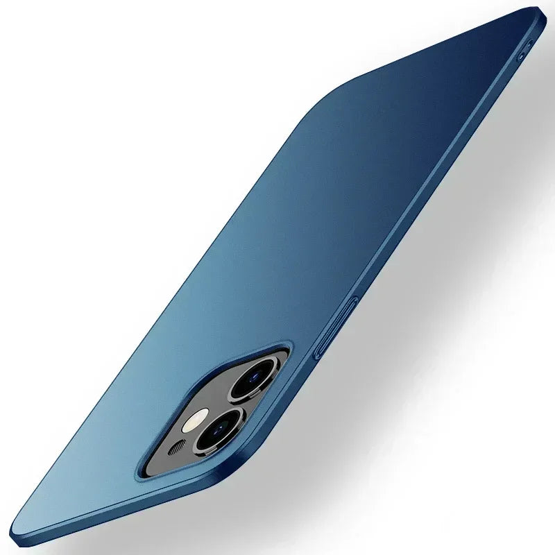 Cases For APPLE iPhone 16 16E 15 14 13 12 11 Pro Max Plus Mini Shockproof Case Cover Hard Plastic Ultra Slim Frosted Covers