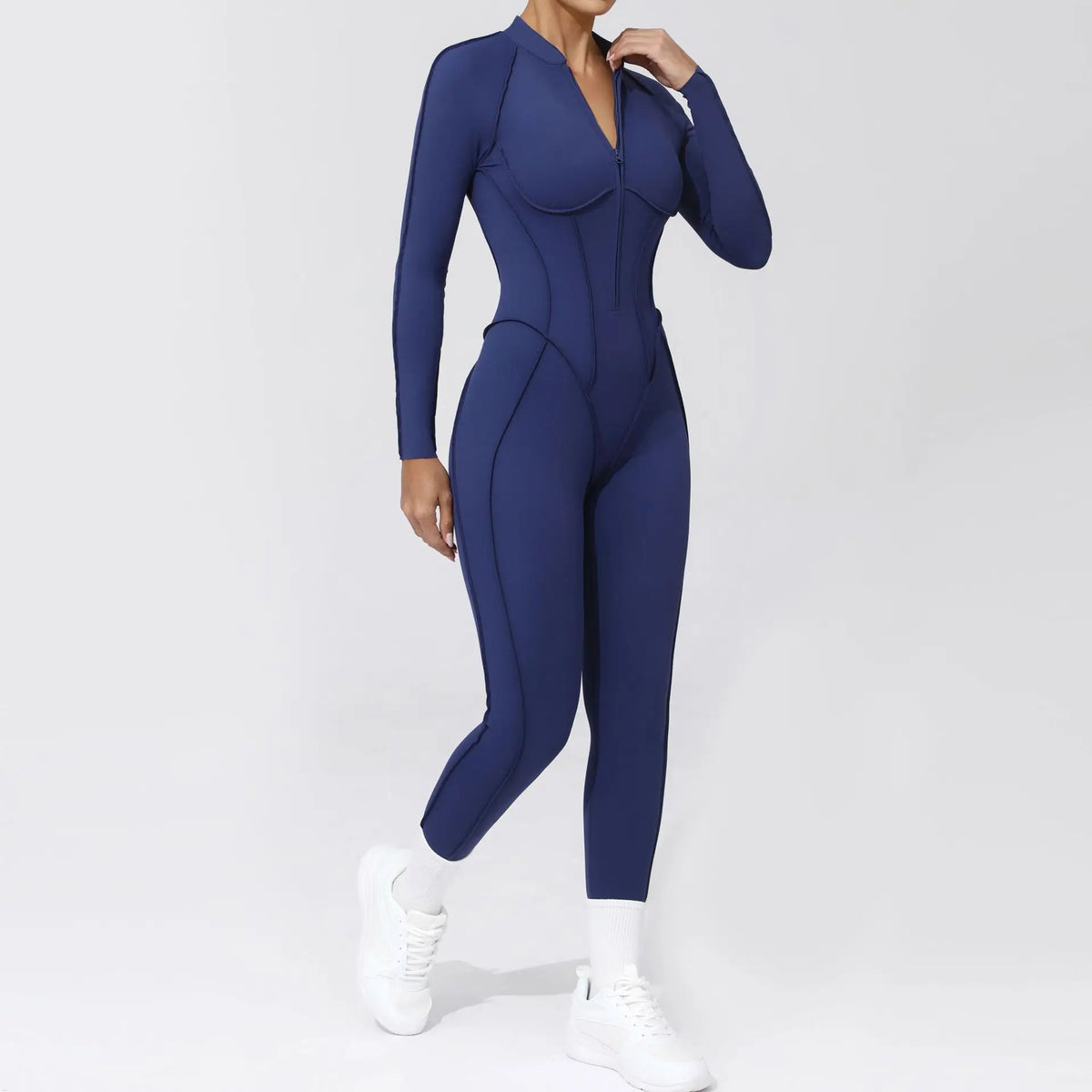 Sportoverall für Damen, langärmelig
