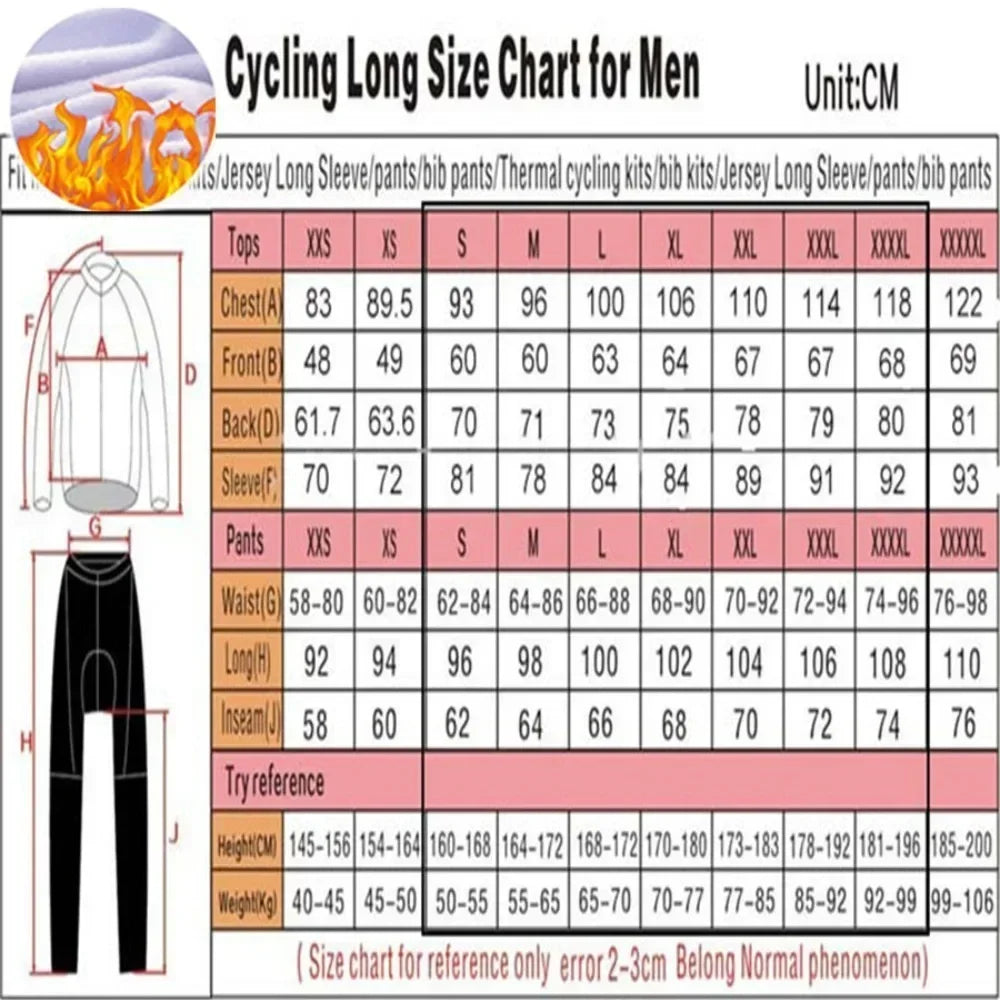 Maglia ciclismo uomo a maniche lunghe