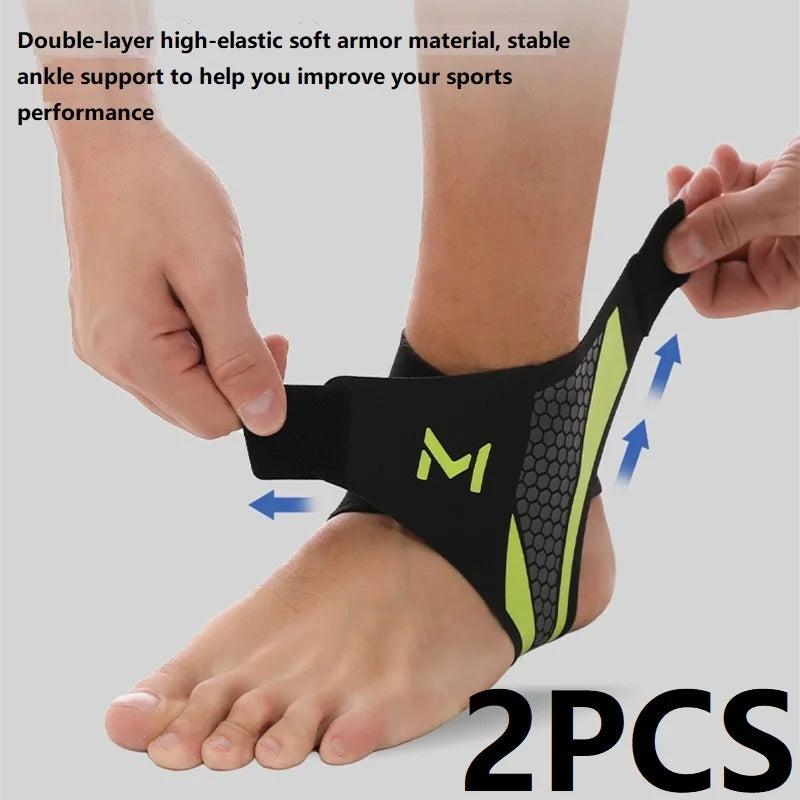 Soft Ankle Support Sleeve, 1- or 2-Piece Options