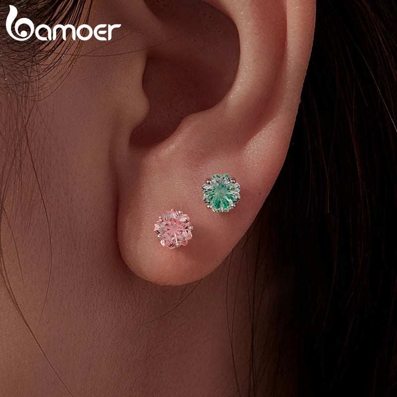 Cherry blossom stud earrings