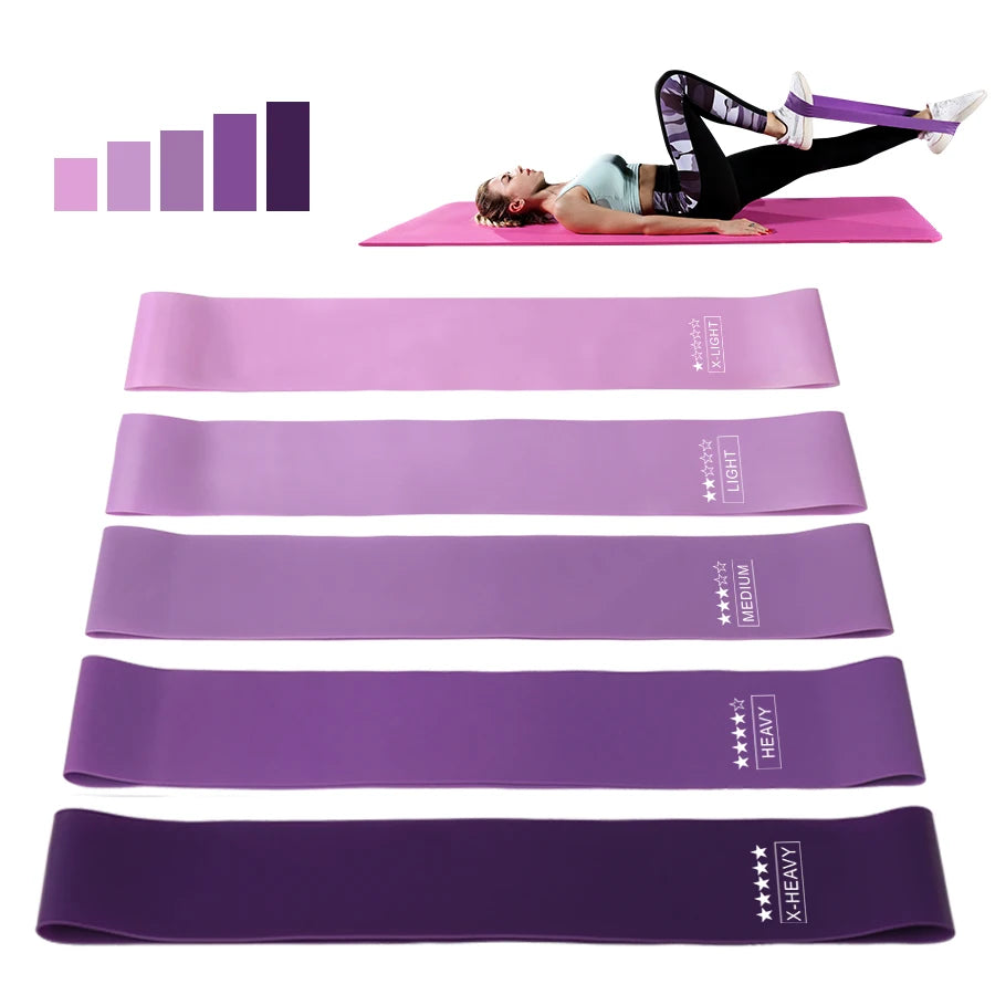 Set di bande elastiche ad anello per fitness