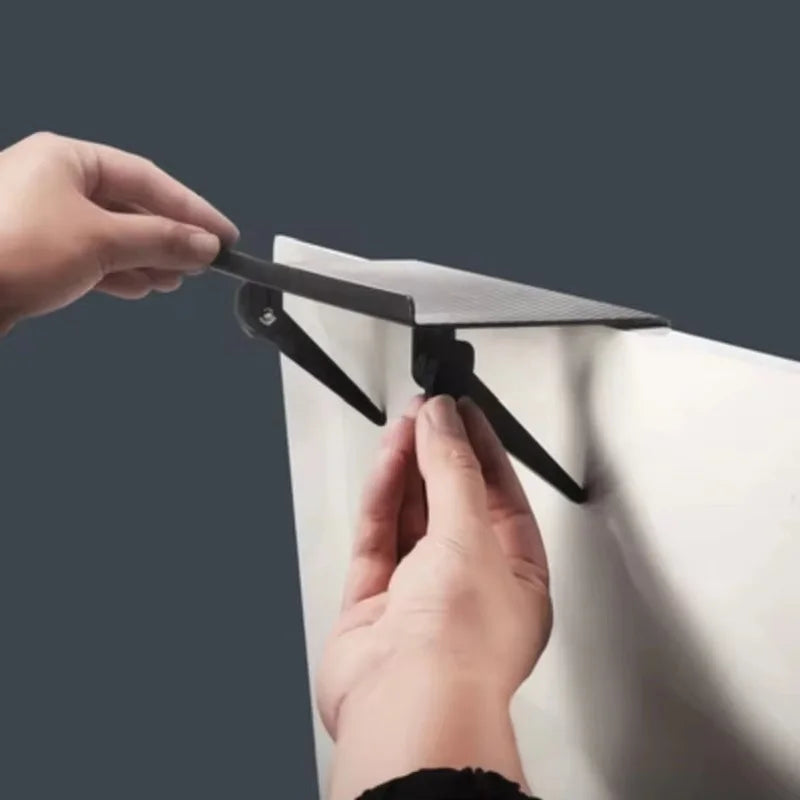 Étagère de rangement supérieure réglable pour écran de TV et moniteur d’ordinateur, support de bureau pour routeur et organisateur domestique