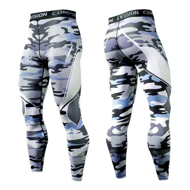 Leggings sportivi da uomo per corsa e allenamento