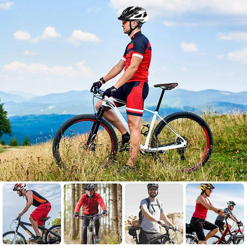 Cojín de sillín de bicicleta extra suave, sillín hueco para MTB, ciclismo de carretera y montaña, accesorios para bicicletas