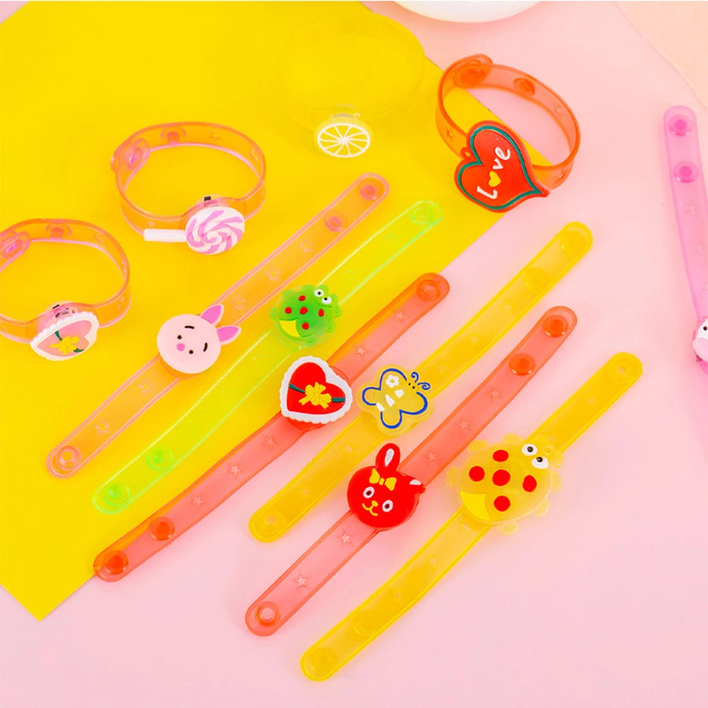 12/24 Stück LED-Leuchter-Spaßuhr für Kindergeburtstag, Babyparty, Geschenk, Pinata-Füllung, Halloween, Karneval, Weihnachtsgeschenk, Belohnung