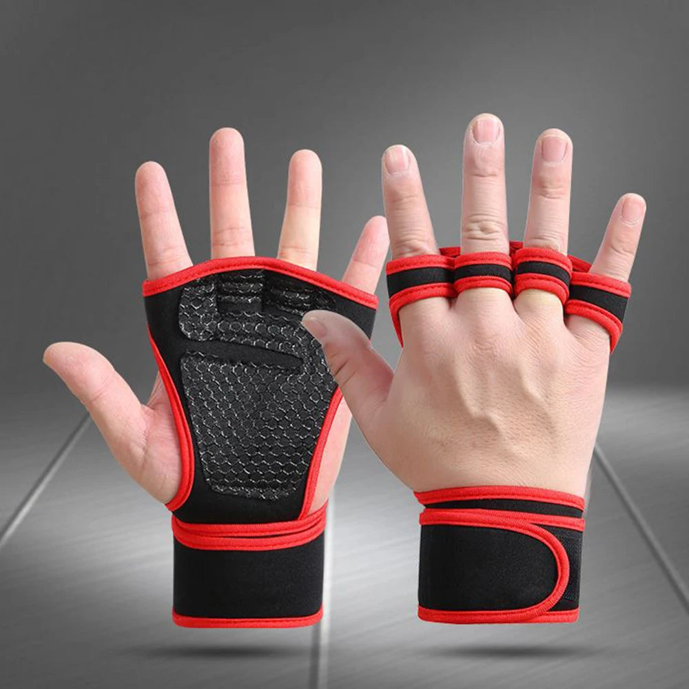 Half-Finger Training Gloves for Gym and Weightlifting