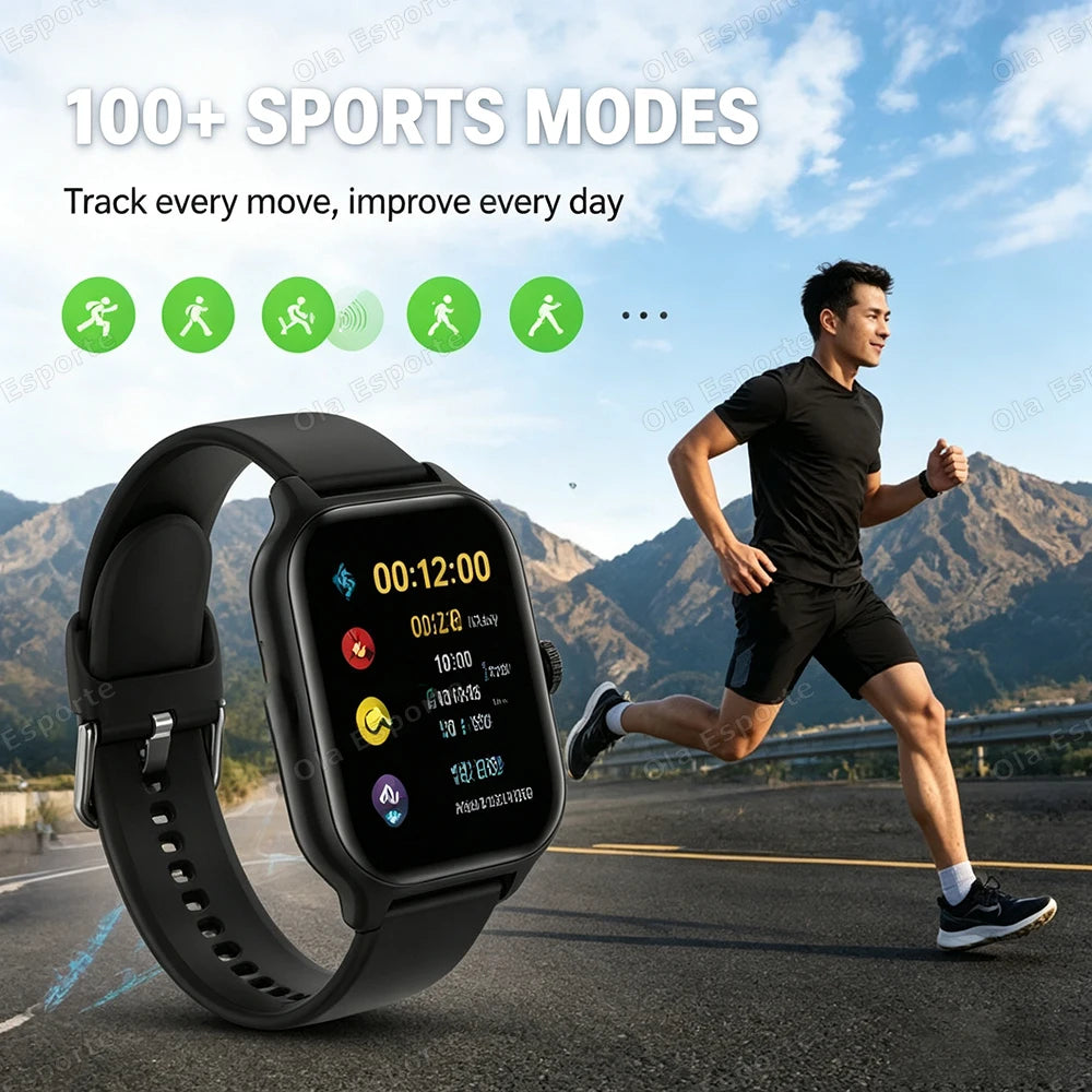 Ola Esporte HT30 smartwatch da 1,88″ con chiamate Bluetooth