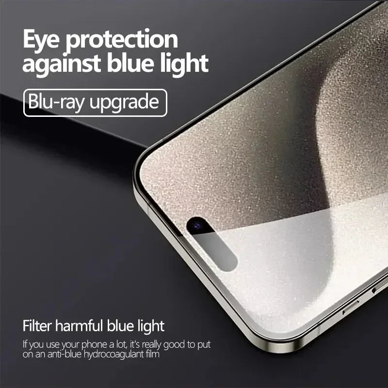 5Pcs Full Cover Hydrogel Film For iPhone 13 12 11 14 15 18 Pro Max Screen Protector For iPhone 16 17 PRO XR X XS MAX Not Glass