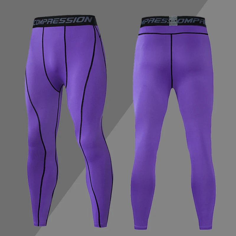Men’s Running Tights and Compression Sports Pants