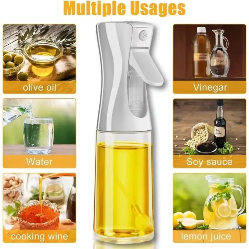Pulvérisateur d'huile pour la cuisine - Flacon distributeur d'huile d'olive Vaporisateur en brume Réutilisable De qualité alimentaire Huile Vinaigre,Flacon pulvérisateur Accessoires de cuisine